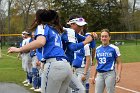 Softball vs Emerson 1  Wheaton College Softball vs Emerson in game 1 of a doubleheader. - Photo By: KEITH NORDSTROM : Wheaton, Softball